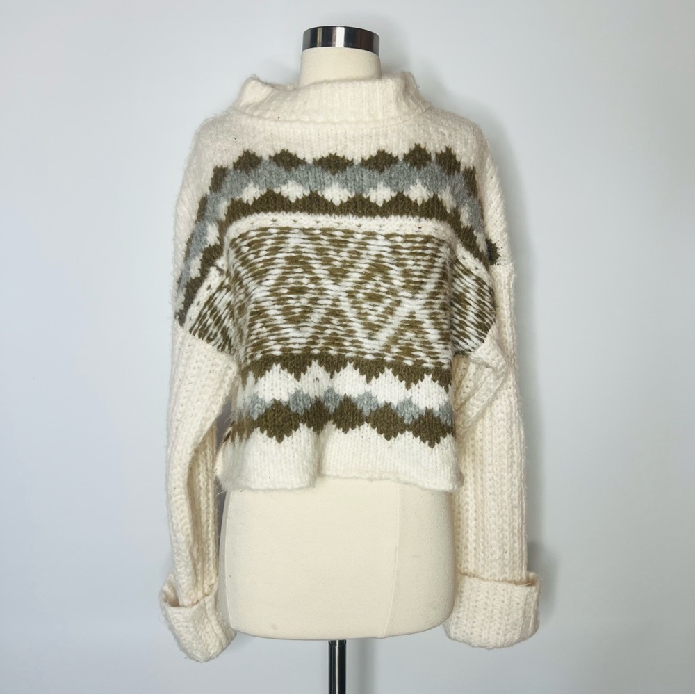Free People Chunky Knit Sweater